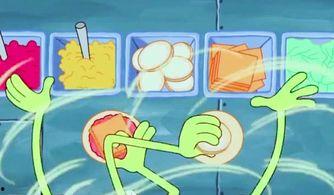 海绵宝宝请你吃瓜,海绵宝宝邀你共享欢乐瓜果时光